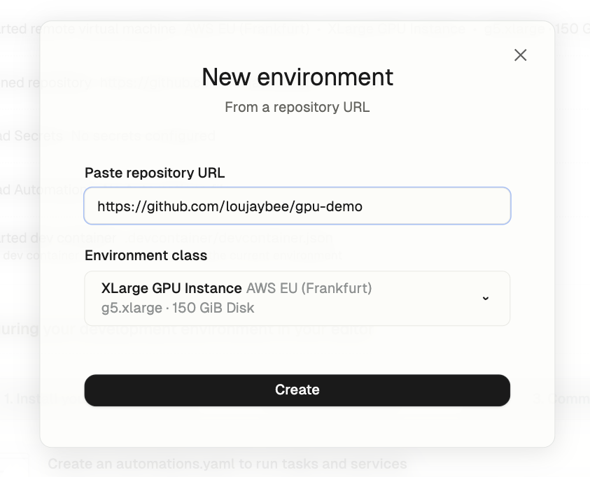Open environment